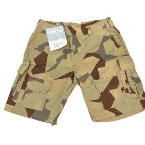 Arktis Mens M90K Camouflage Combat Shorts W40 4-Pocket Durable Ripstop Fabric